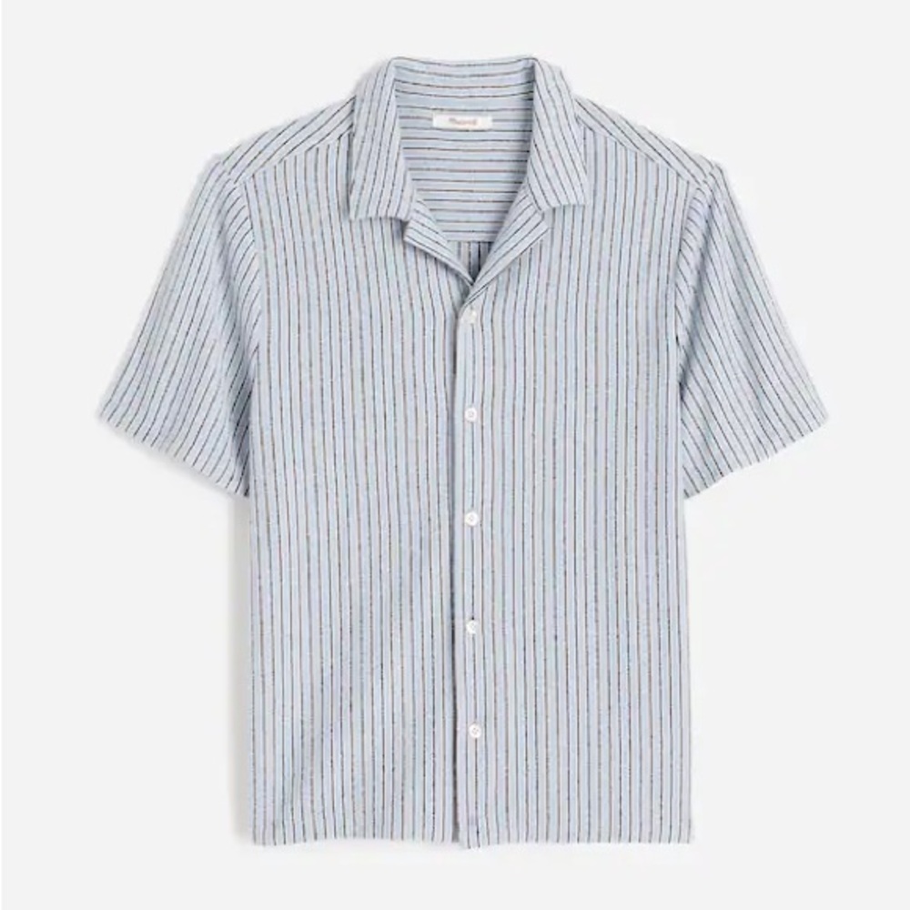 Madewell Camp Collar Shirt with Tags